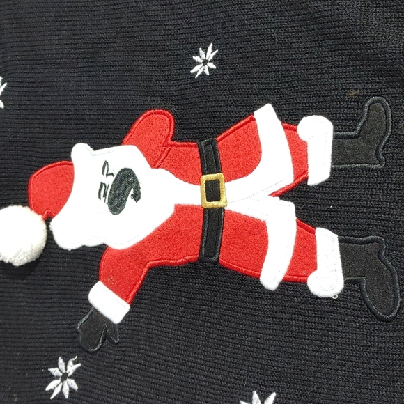 Charming Charlie Dabbing Santa Sweater - Picture 8 of 8